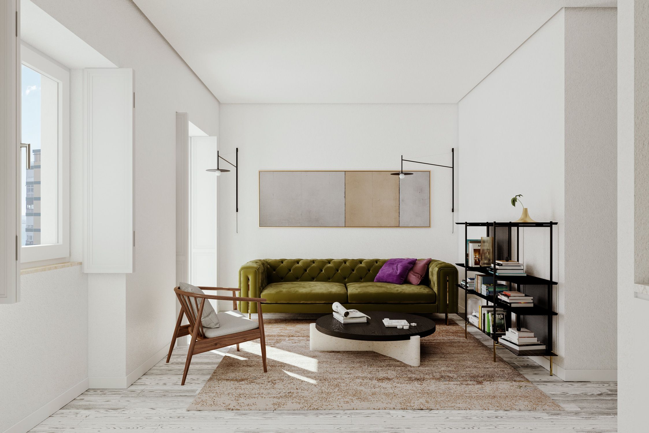 Penha de Francia - interior | GDA-V Architectural Visualization